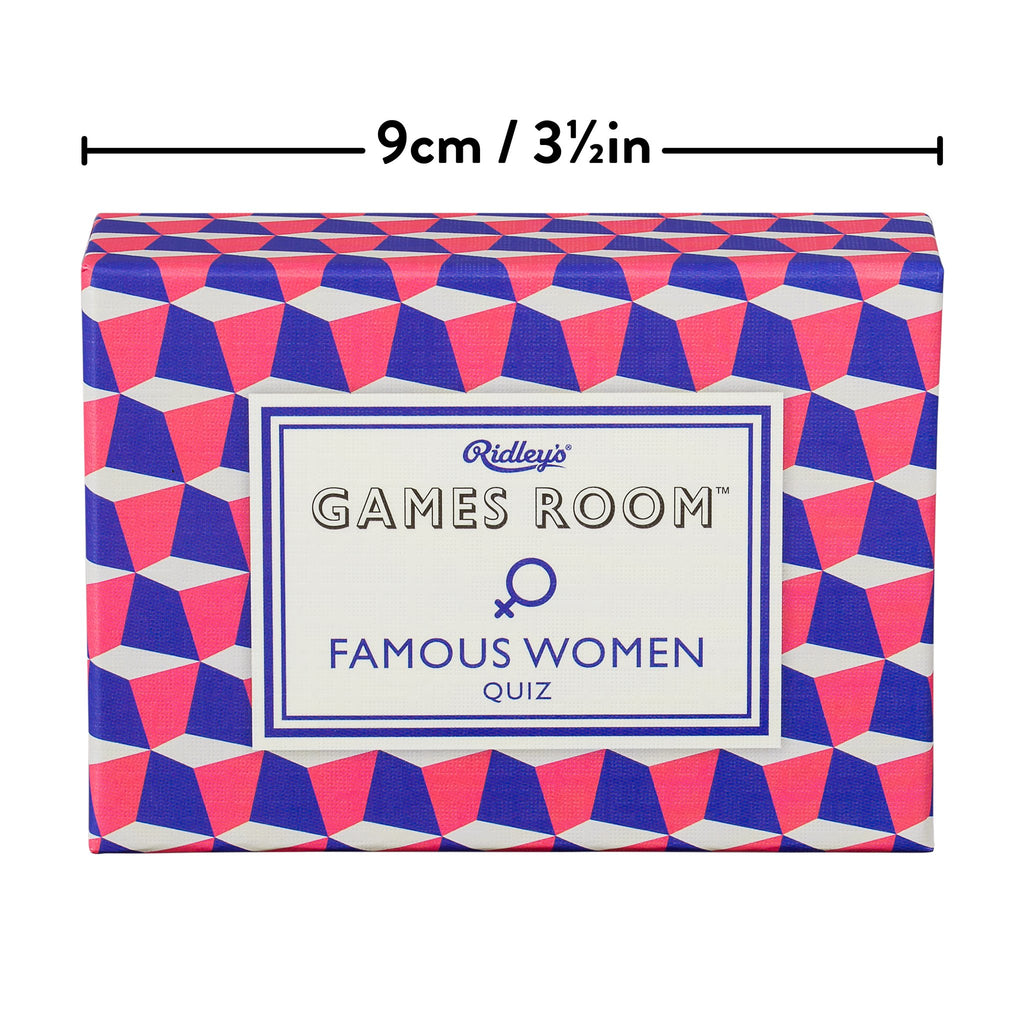 Ridley's Games Famous Women Quiz Game