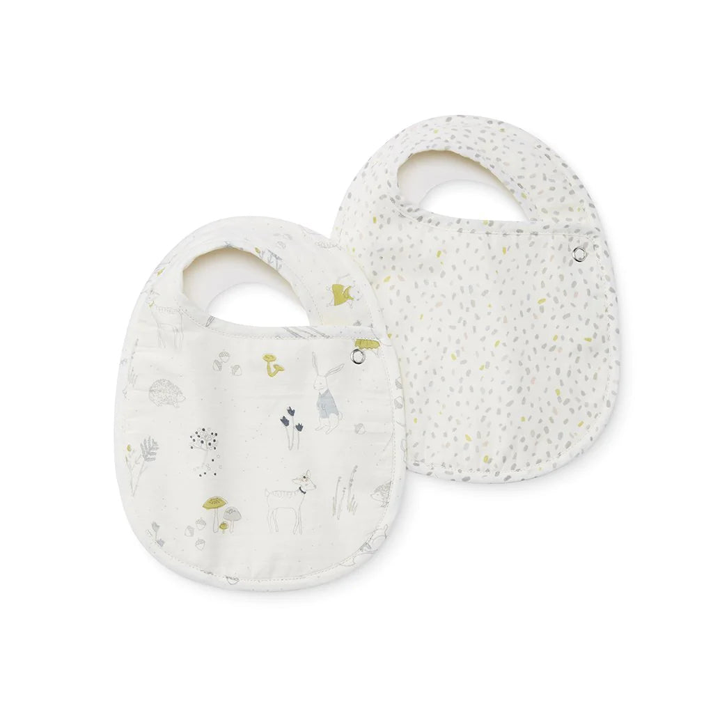 Magical Forest Bib Set of 2