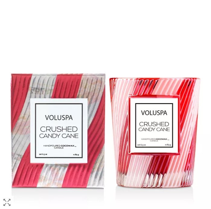 Classic Textured Glass Candle