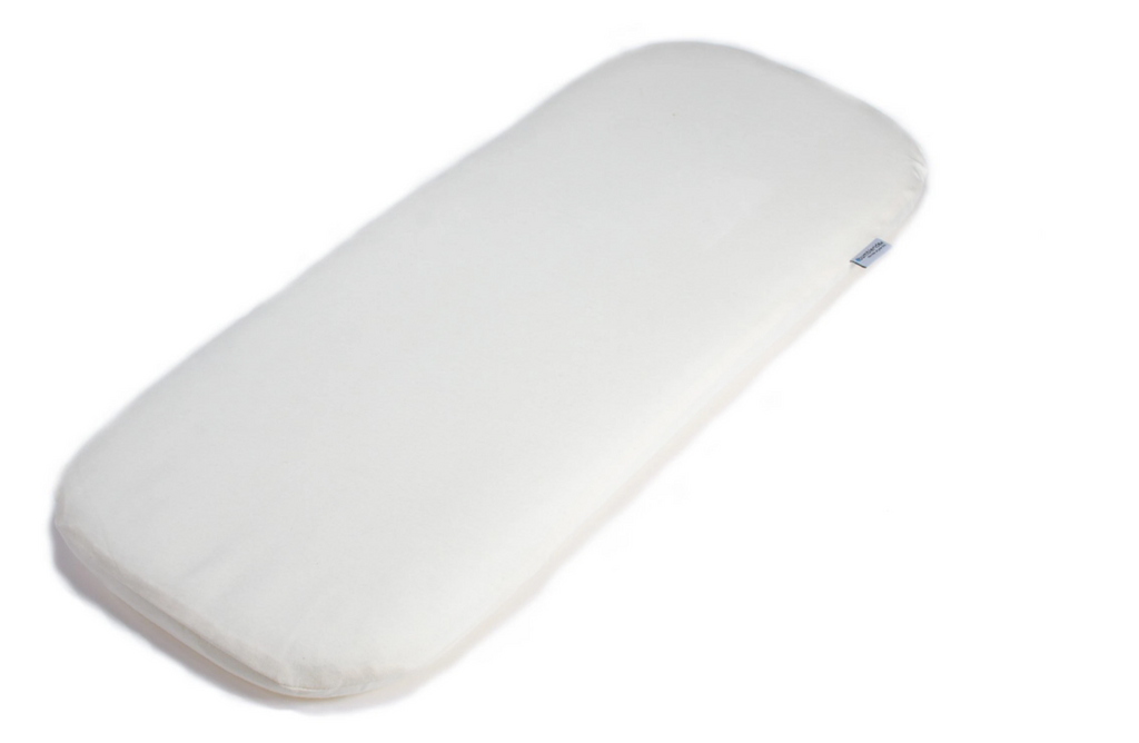 Single Bassinet Mattress Cover - Organic Cotton
